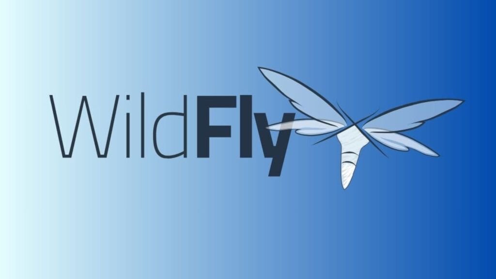 a logo with wings and text