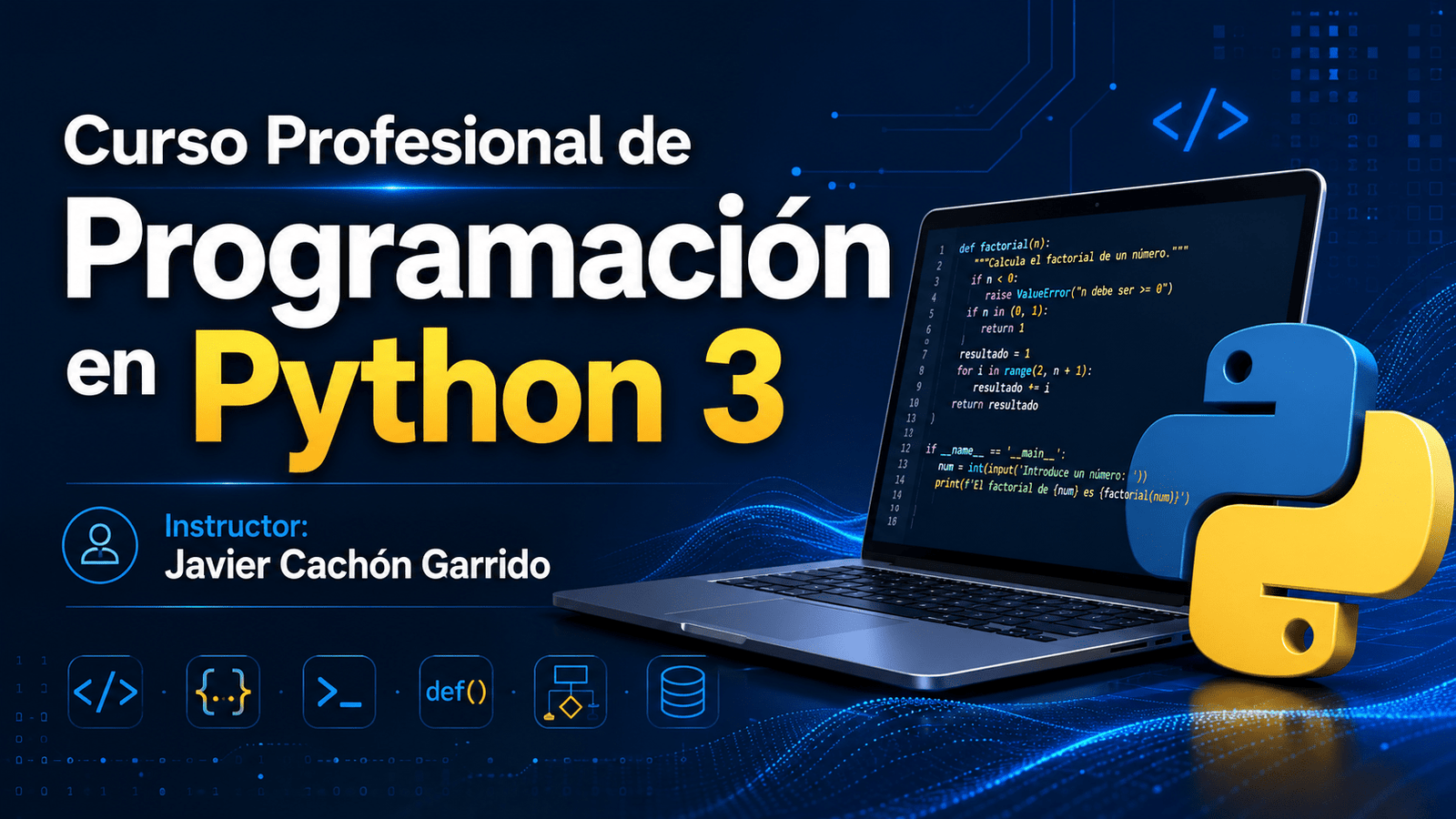 Curso Profesional de Programación en Python 3